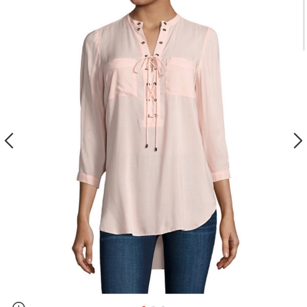 Pink blouse